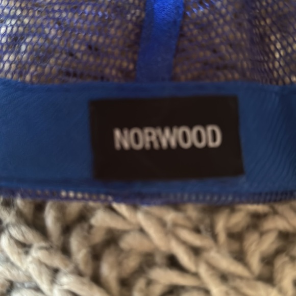 Norwood Los Angeles Baseball Cap Blue and White - Picture 6 of 6